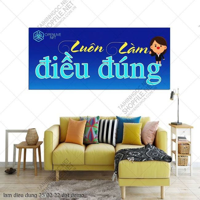 tranh co dong tuyen truyen lam dieu dung 25 02 22 dat